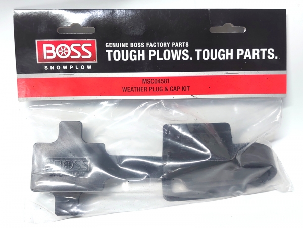 THE BOSS weather plug cap set made of rubber